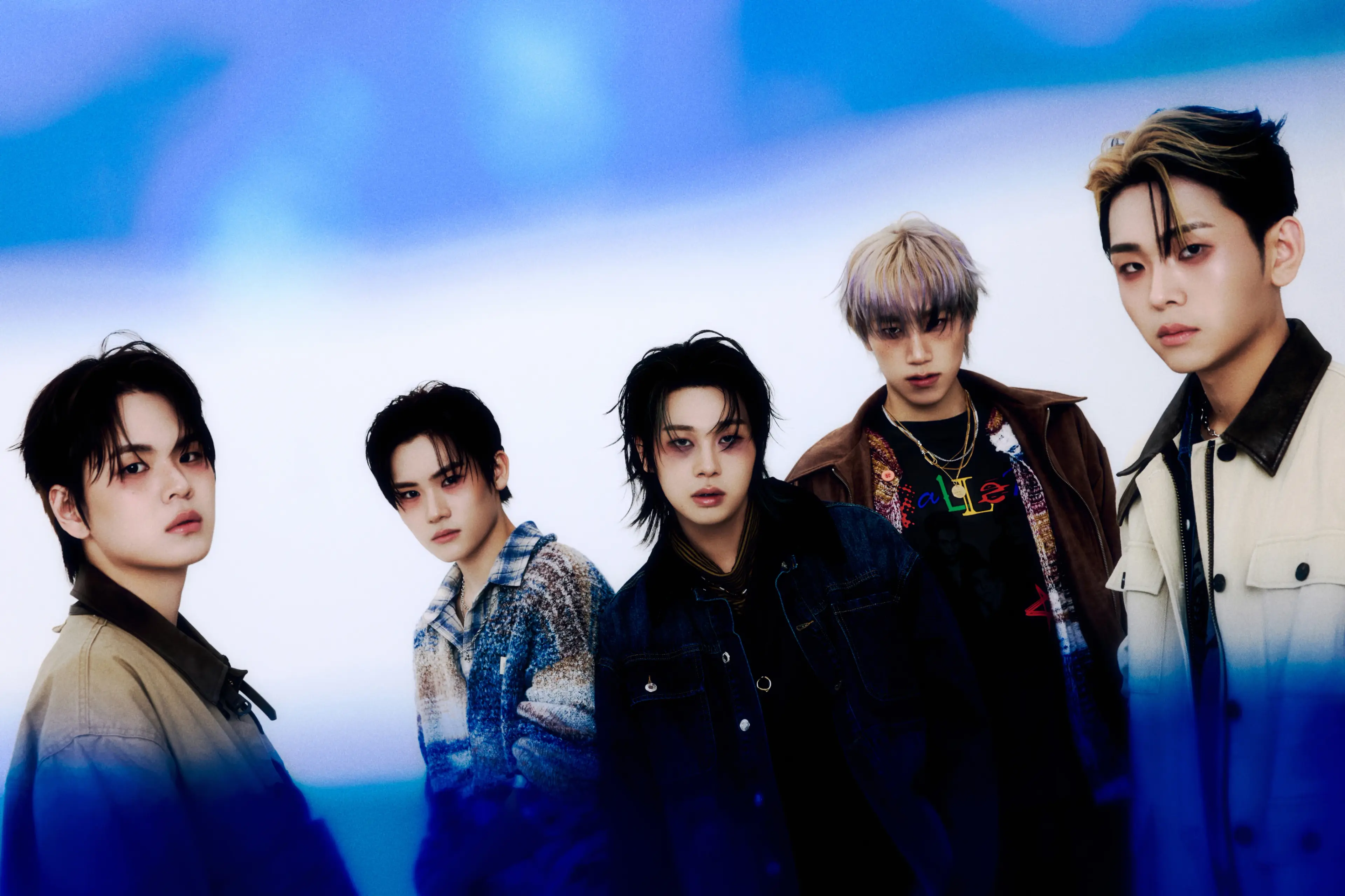 The five members of can’t be blue